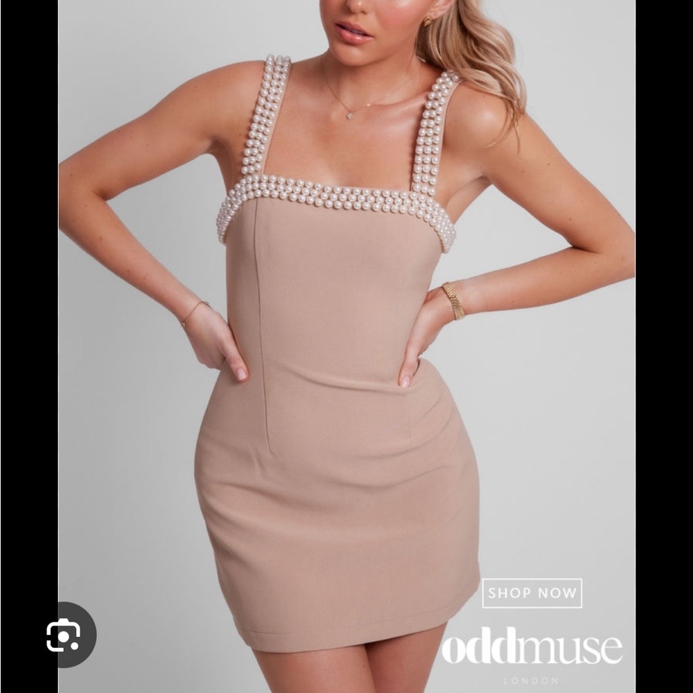 NWT Odd Muse mini pearl dress